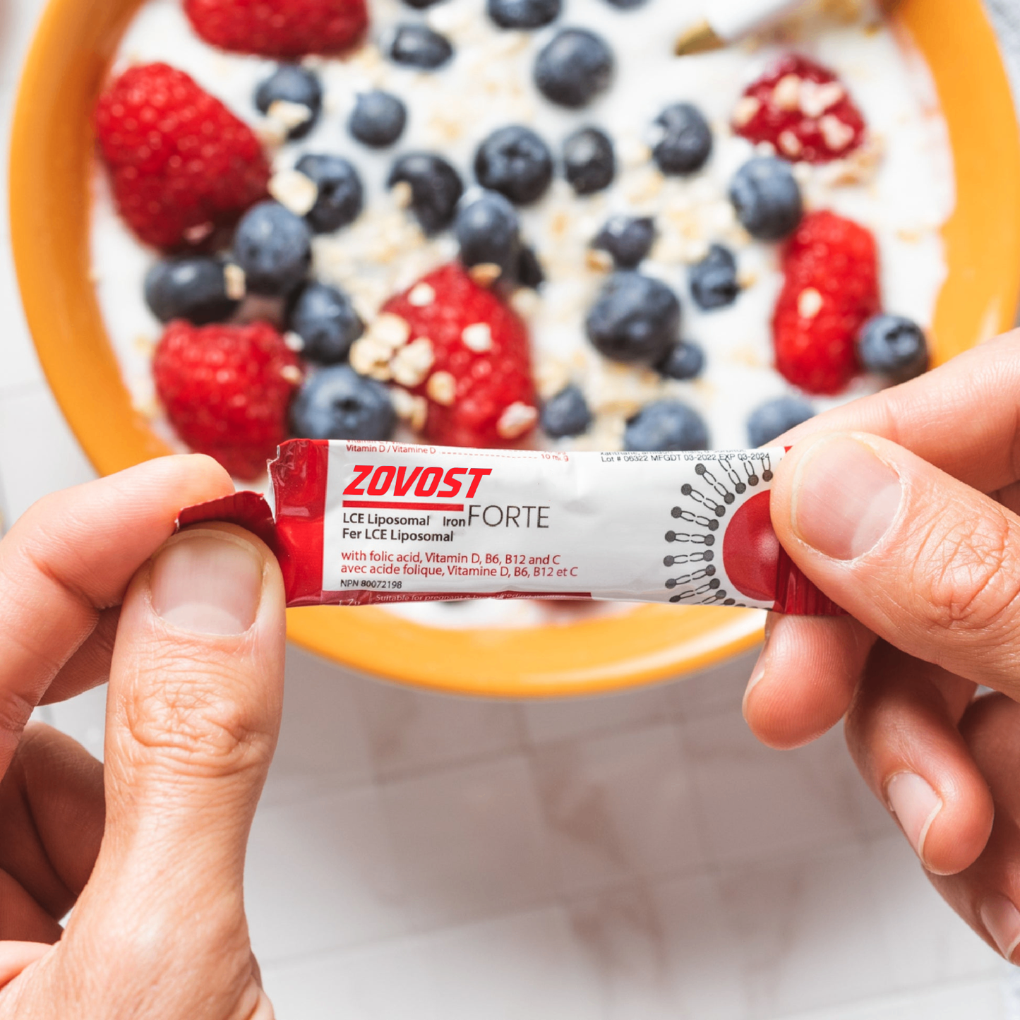 Zovost Liposomal Iron Sachets