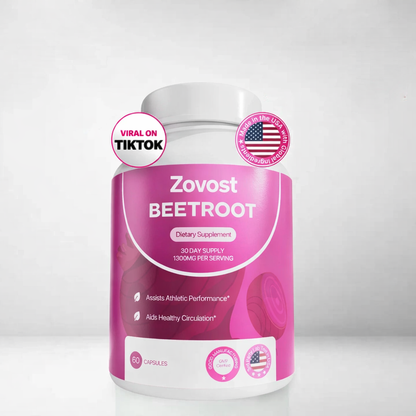 Zovost Beetroot Capsules To Support Circulation And Vitality*