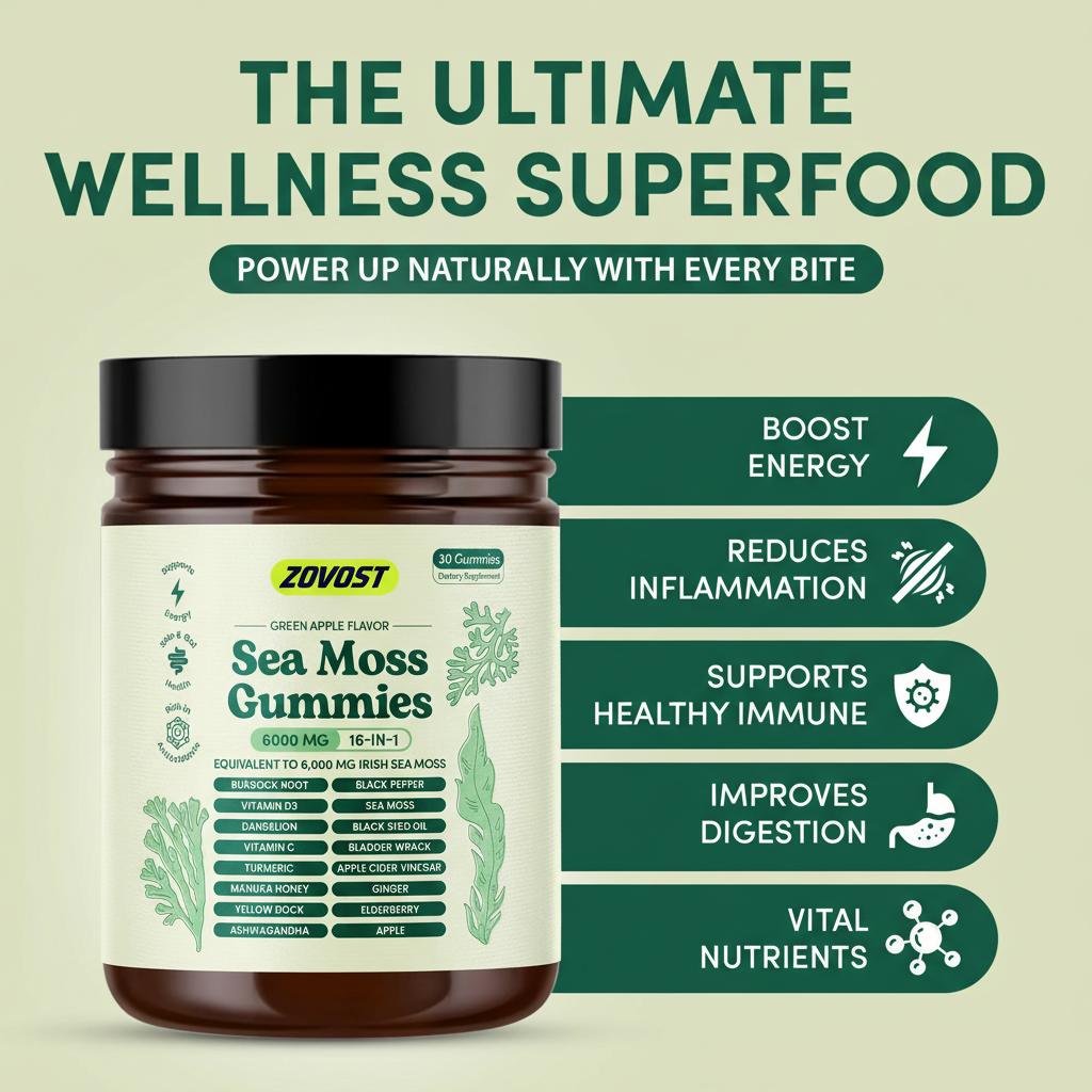 Zovost Sea Moss Gummies