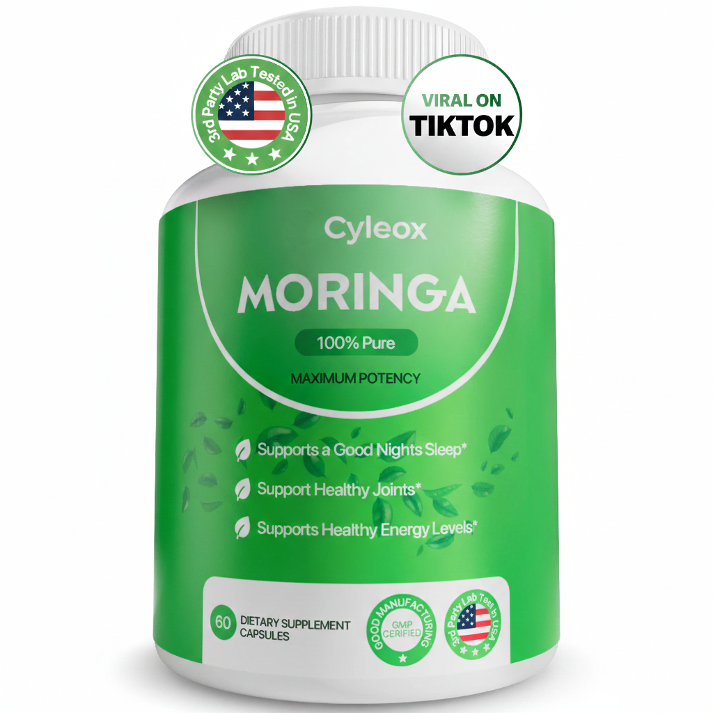 Cyleox Moringa – Naturally Lowers Cortisol To Help Restore Balance Inside and Out