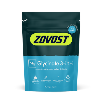 Zovost Magnesium Glycinate 3-in-1