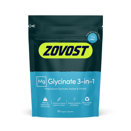 Zovost Magnesium Glycinate 3-in-1