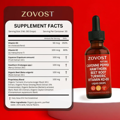 Zovost ® Cayenne Liquid Drops