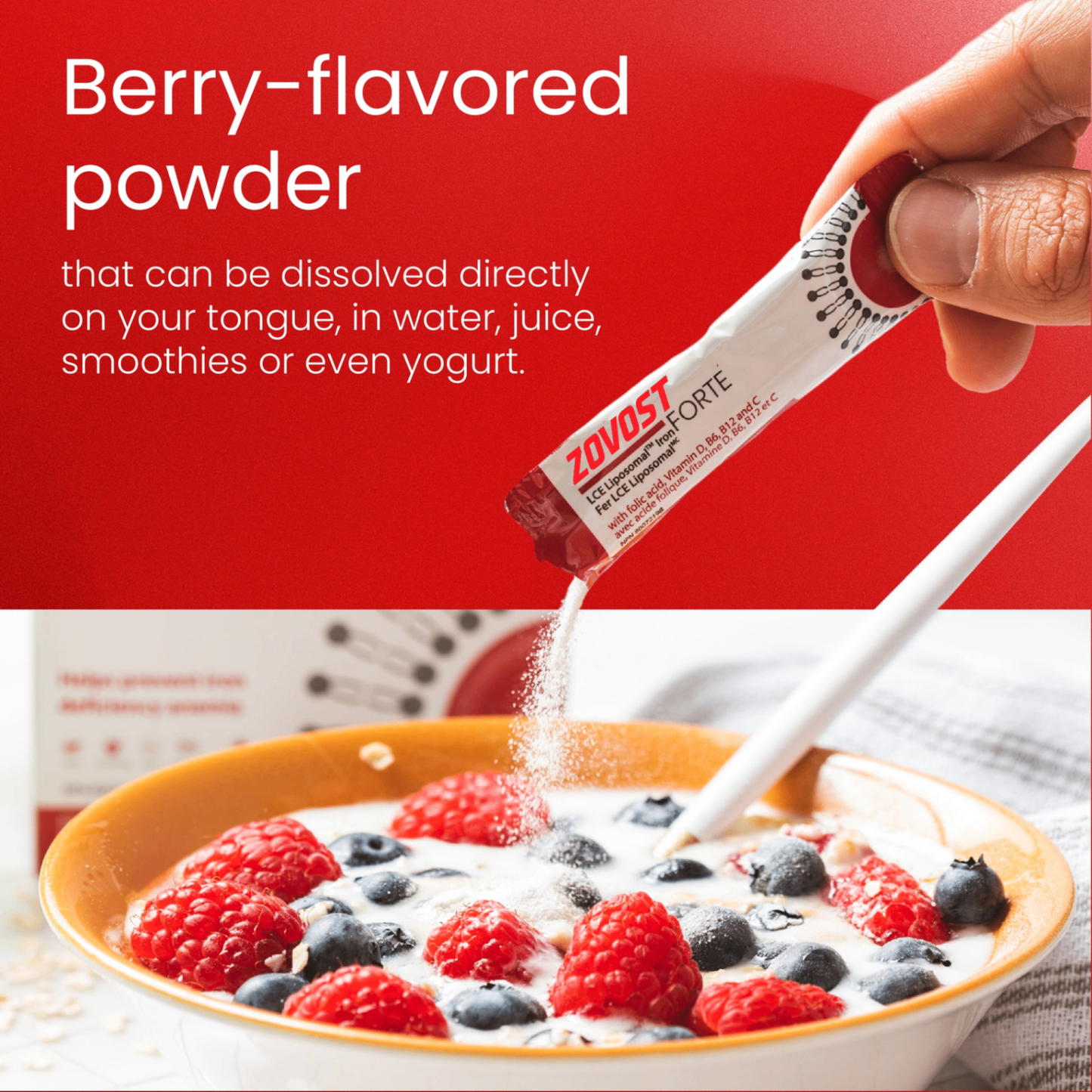 Zovost Liposomal Iron Sachets