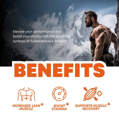 Turkesterone & Tongkat Ali Supplement