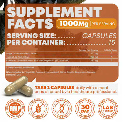 Turkesterone & Tongkat Ali Supplement