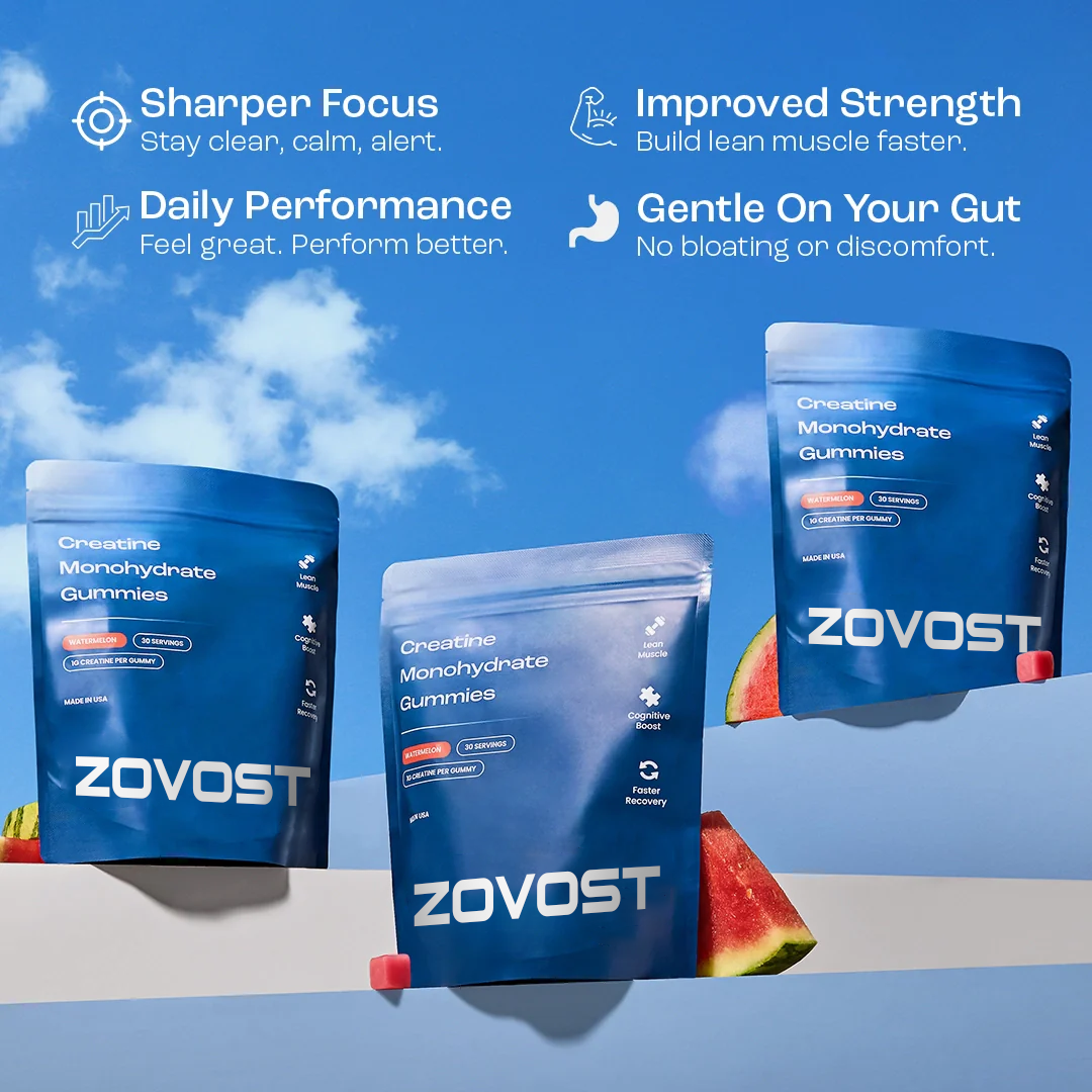 Zovost Daily Creatine Gummy