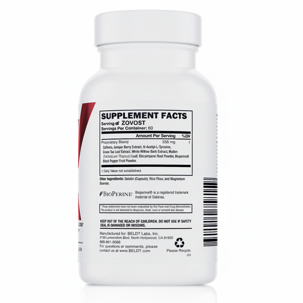 Zovost Oxydynamic Metabolic Support