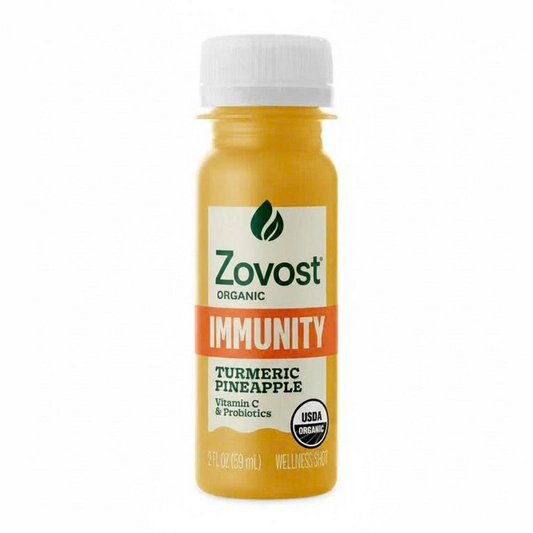 Zovost Immunity Turmeric Pineapple Shot