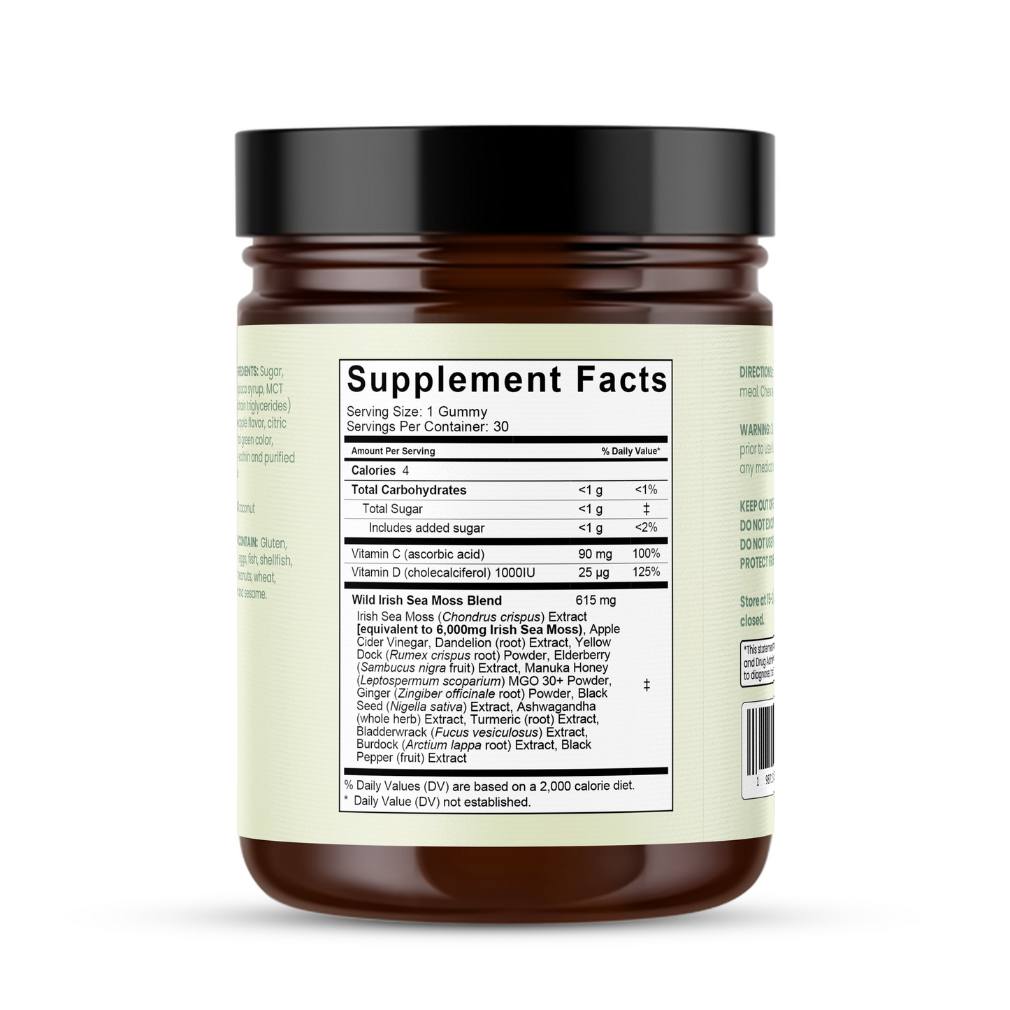 Zovost Sea Moss 16-In-1 Gummies
