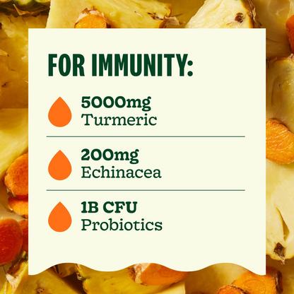 Zovost Immunity Turmeric Pineapple Shot