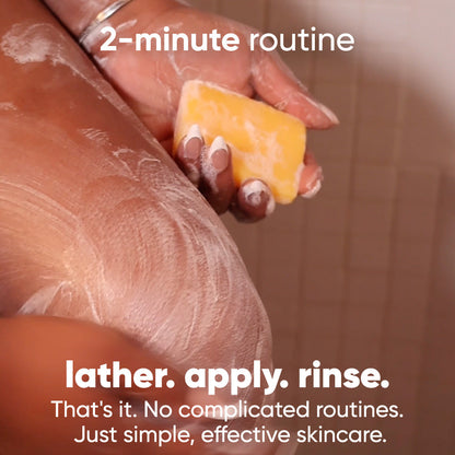 Lemon turmeric & kojic acid brightening soap