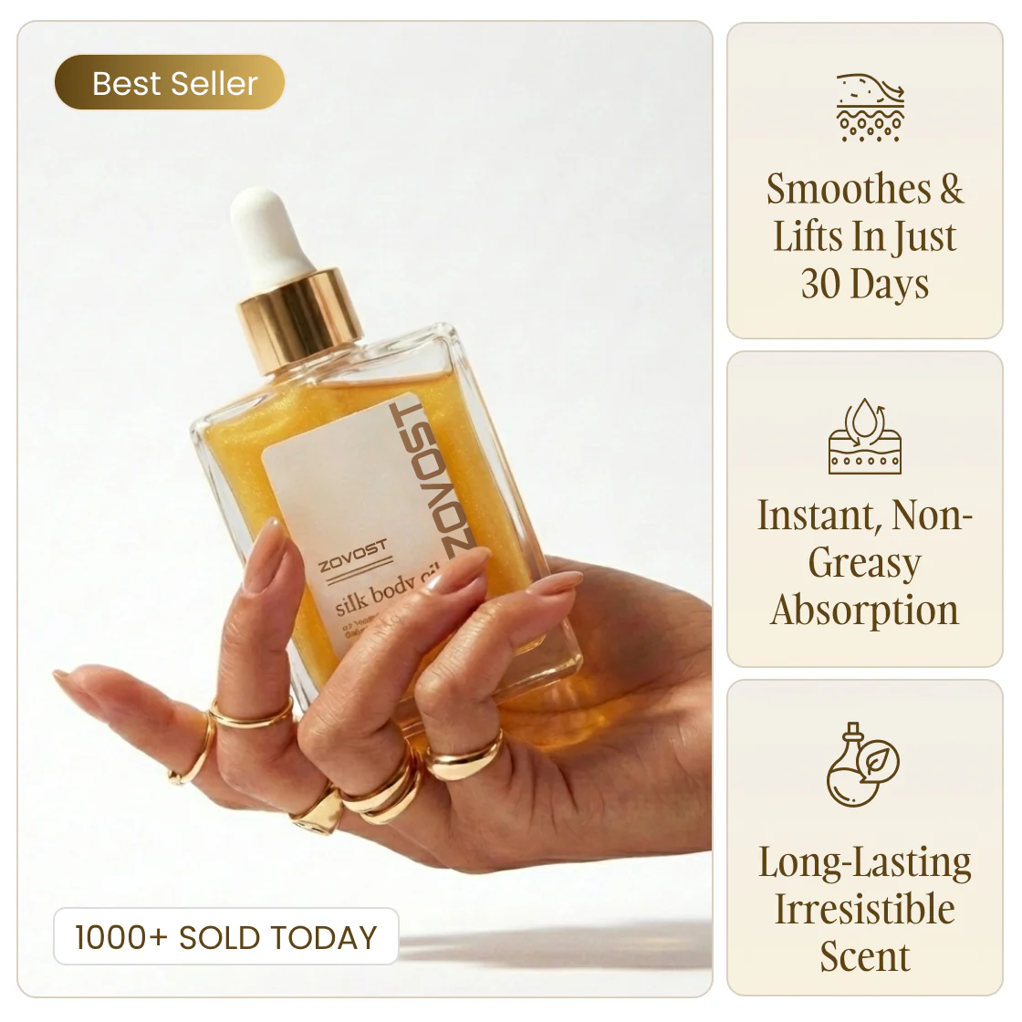 Zovost Silk Body Oil
