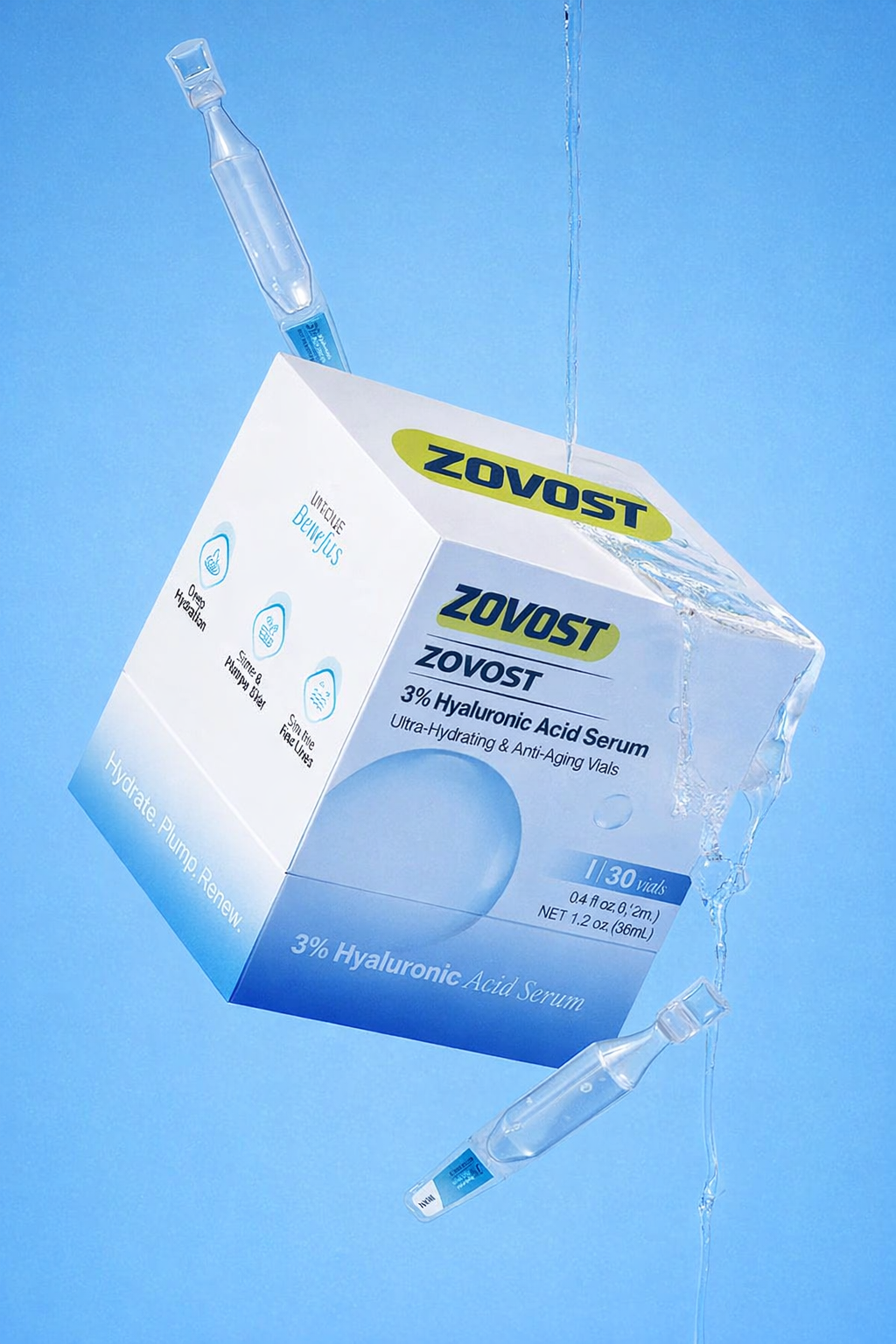 Zovost 3% Hyaluronic Acid Serum